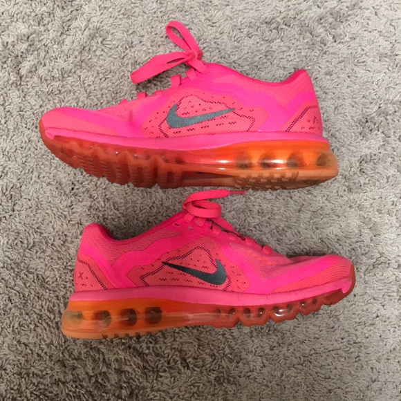 nike air pink and orange